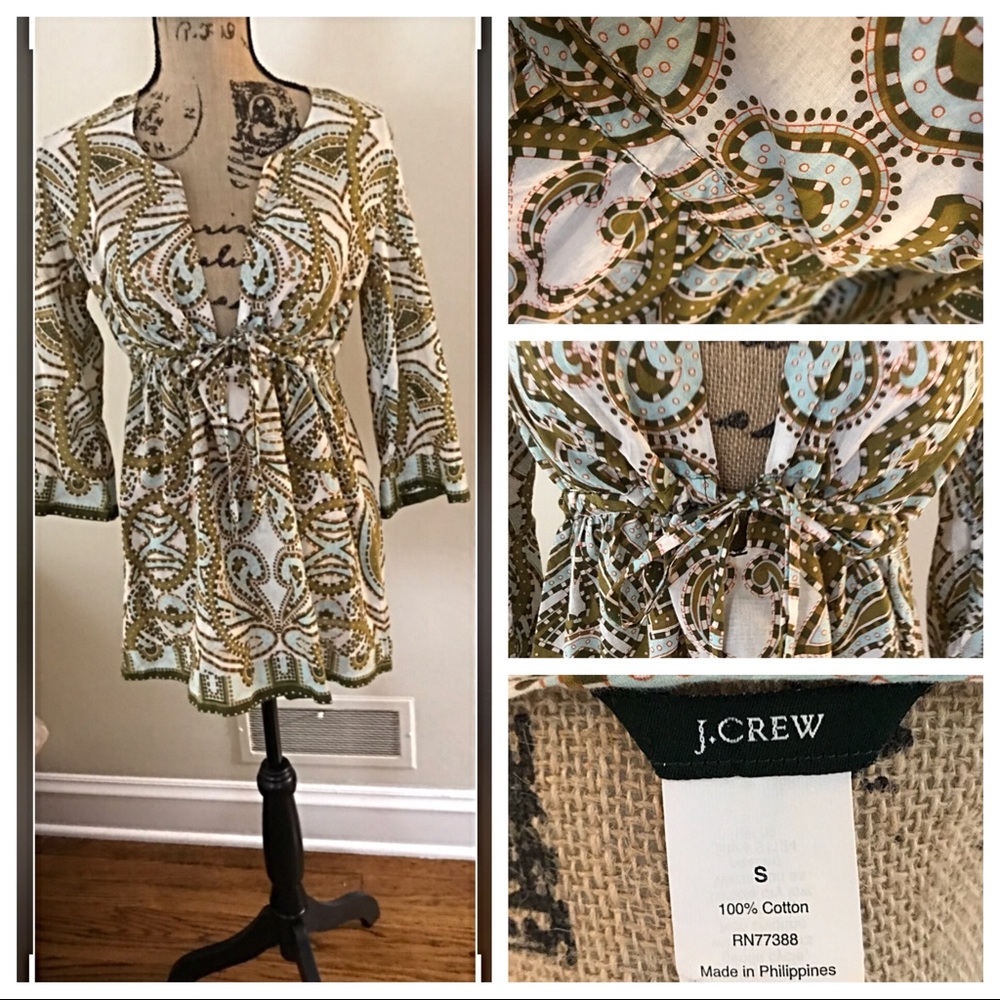 J Crew 💯 cotton swim coverup or tunic